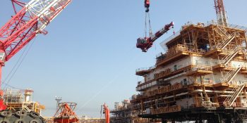 Qatargas Offshore Crane Replacement